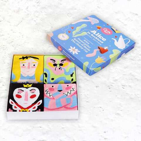 Alice in Sockland - Special Edition Sock Collection (4 pairs)