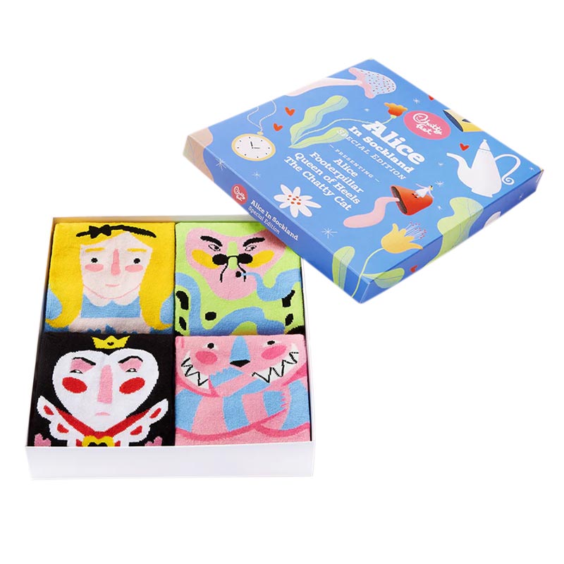 Alice in Sockland - Special Edition Sock Collection (4 pairs)