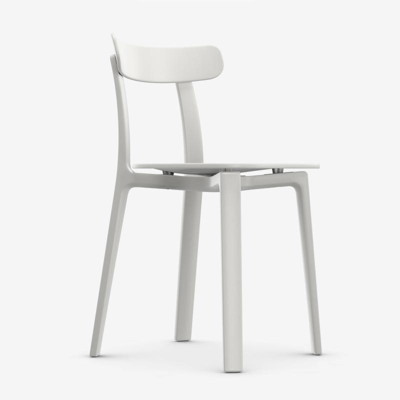 All Plastic Chair (white) des Japer Morrison, 2016 (made by Vitra)