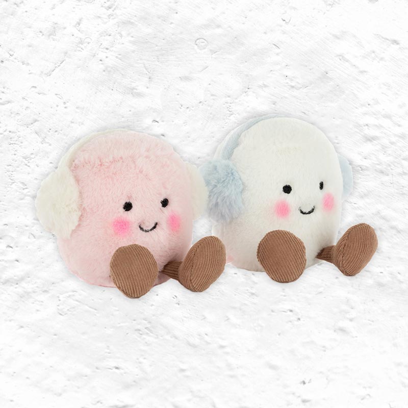Amuseables Toastie Pink and White Marshmallows Jellycat