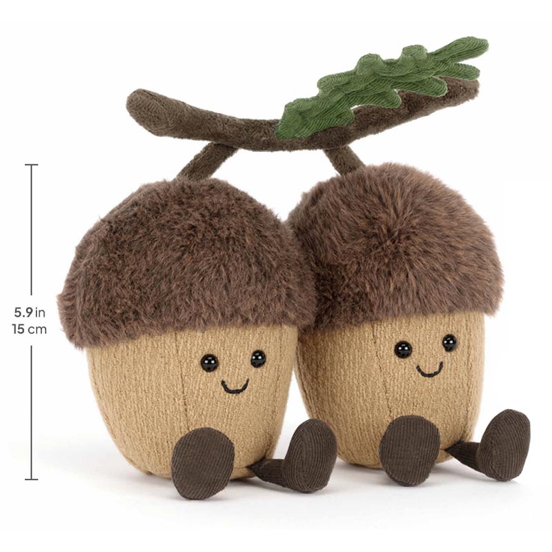 Amuseables Ort & Tum Acorns - Jellycat