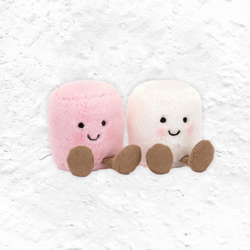 Amuseables Pink and White Marshmallows - Jellycat