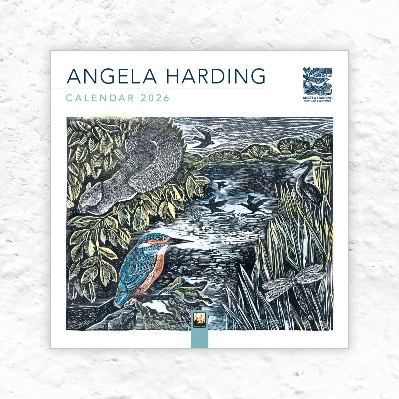 Angela Harding 2026 Mini Wall Calendar
