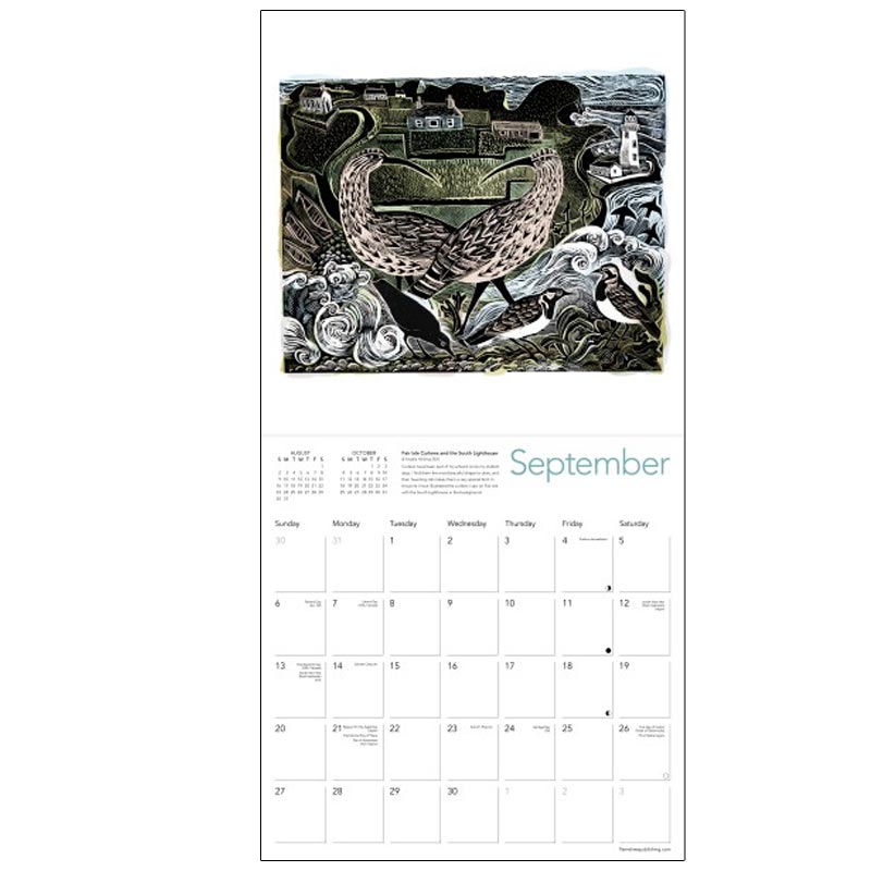 Angela Harding 2026 Wall Calendar