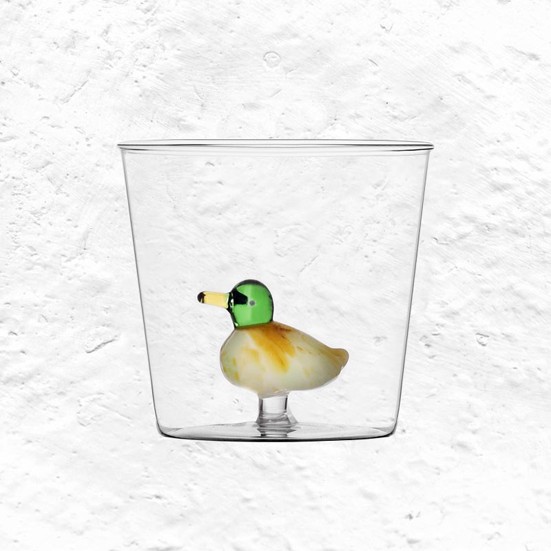 Duck Tumbler des. Alessandra Baldereschi for Ichendorf Milano