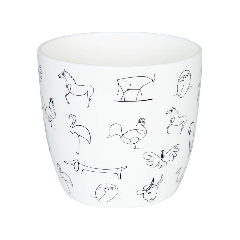 Pablo Picasso Animals Bone China Mug by Könitz