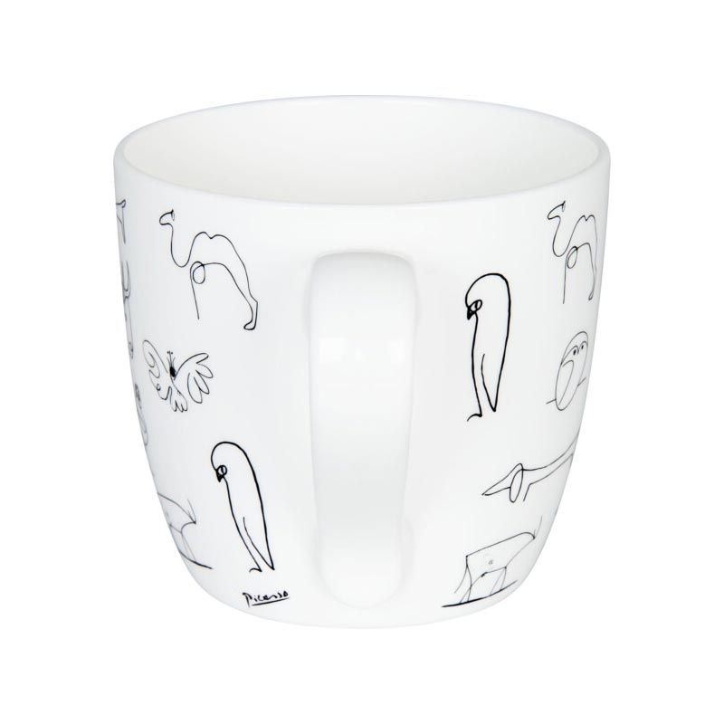Pablo Picasso Animals Bone China Mug by Könitz