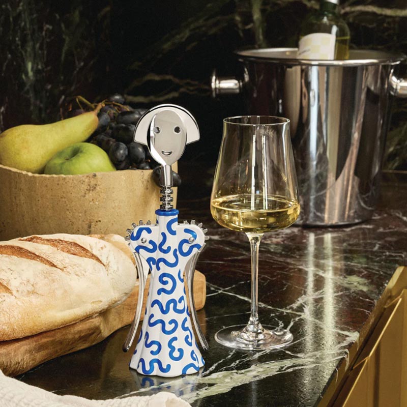 Anna G Corkscrew - Delft - des. Alessandro Mendini (pattern design Delft)