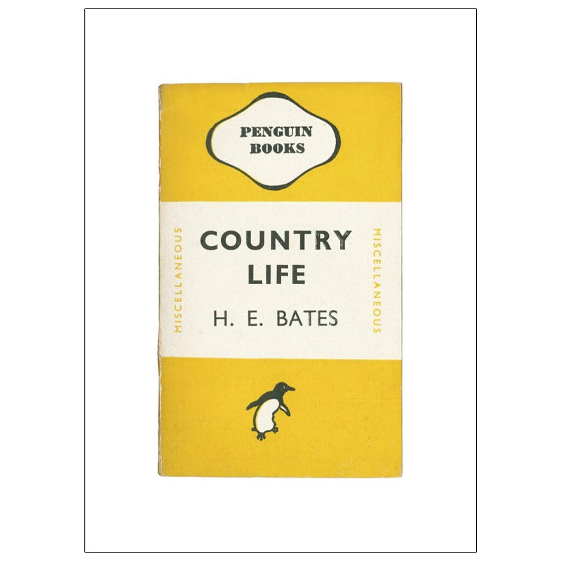 Country Life - Penguin midcentury cover poster