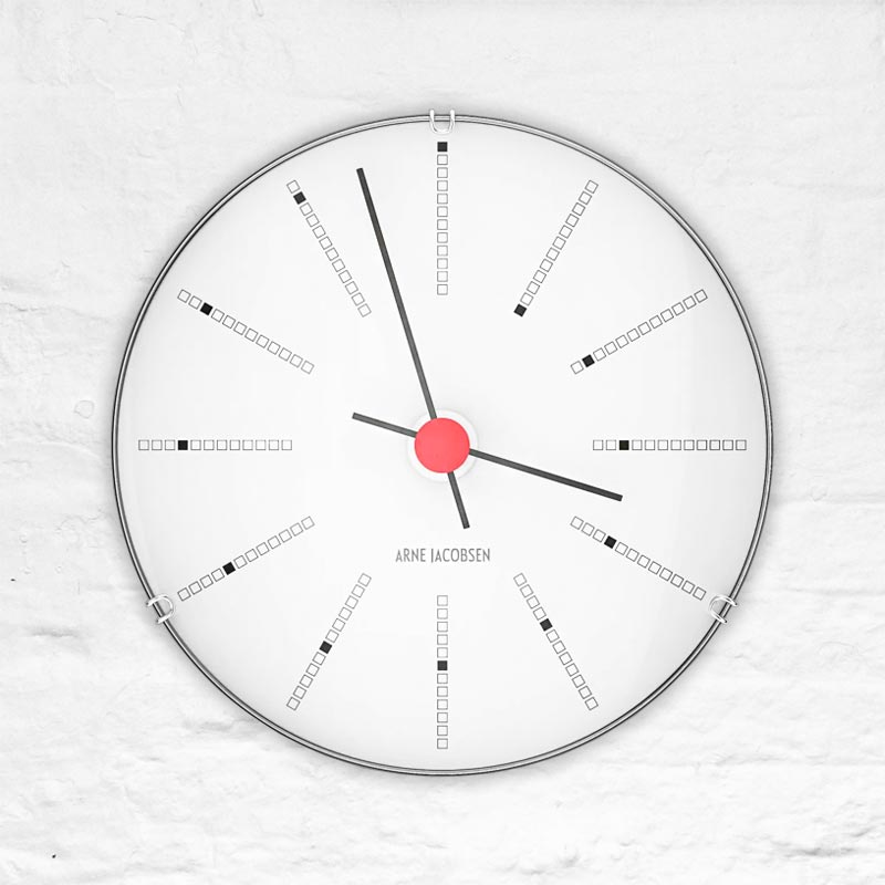 Arne Jacobsen Wall Clock made by Rosendahl