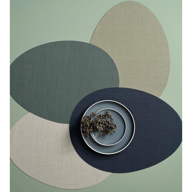 Arrondi Placemat - Feather Grey - by ASA