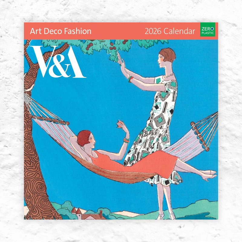 Art Deco Fashion 2026 Wall Calendar