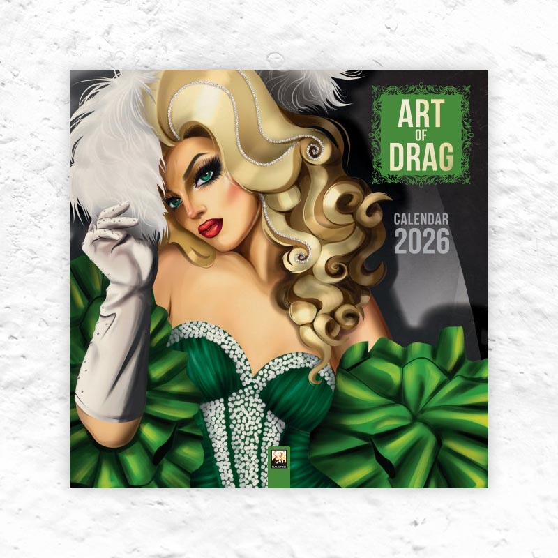 Art of Drag 2026 Wall Calendar