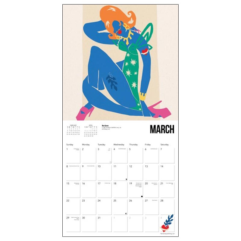 Art of Drag 2026 Wall Calendar