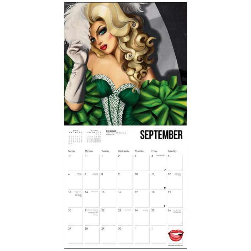 Art of Drag 2026 Wall Calendar
