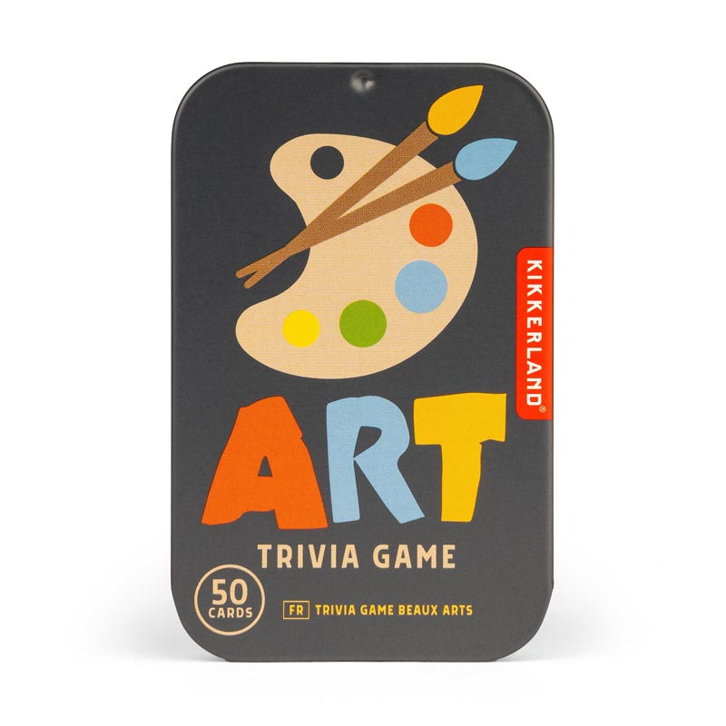 Art Trivia Game - by Kikkerland