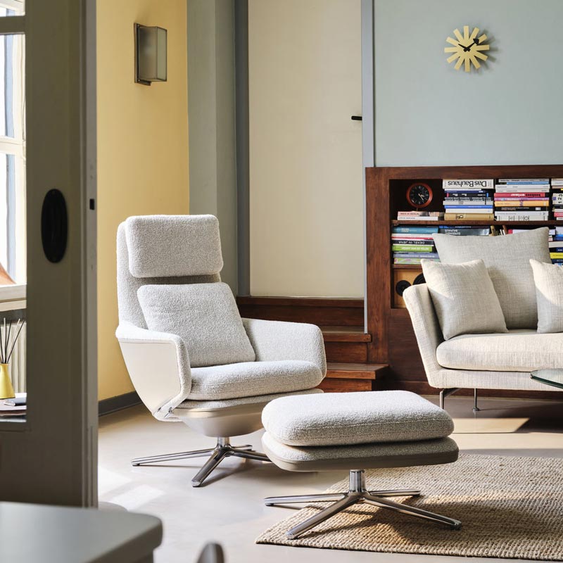 Asterisk Wall Clock - Brass - des. George Nelson, 1949 - 1960 (made by Vitra)