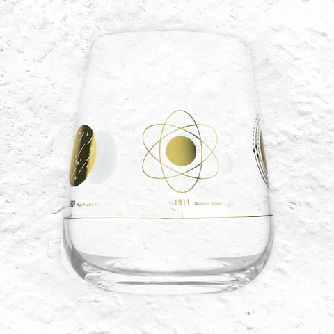 Atomic Models, Stemless Wine Glass by Cognitive Surplus