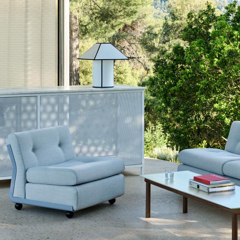 Ava Pyramid Table Lamp - 290 - white - des. Ana Kraš for HAY