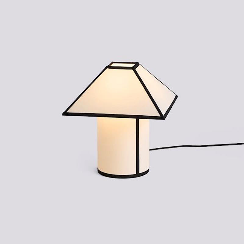 Ava Pyramid Table Lamp - 290 - white - des. Ana Kraš for HAY