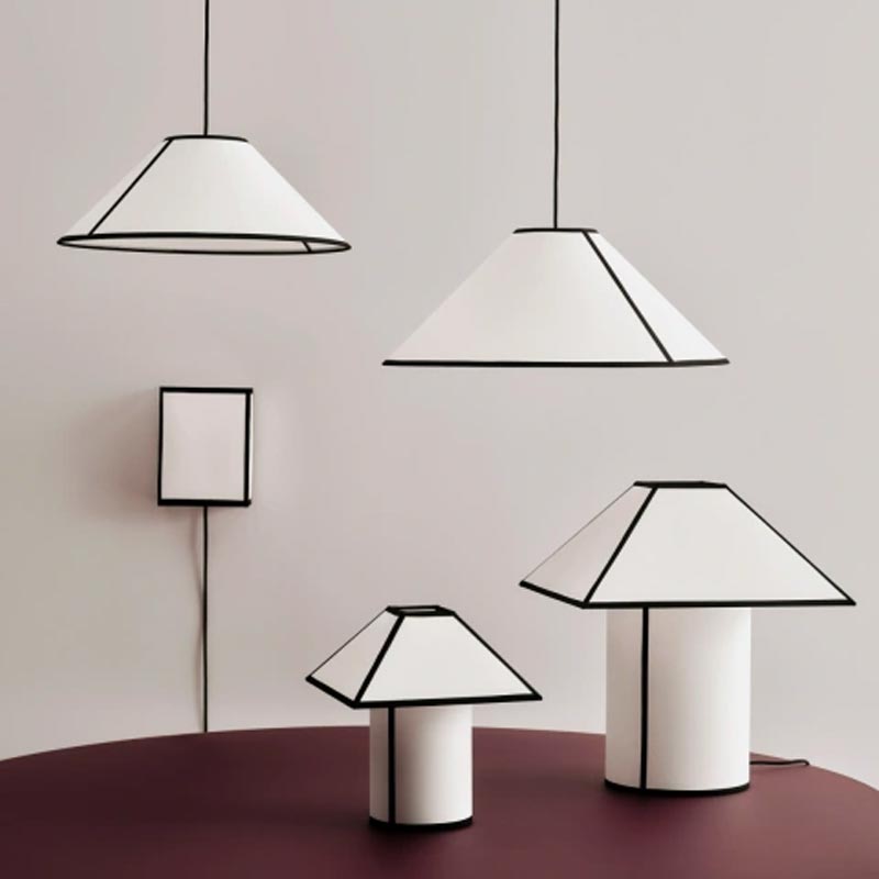 Ava Pyramid Table Lamp - 290 - white - des. Ana Kraš for HAY