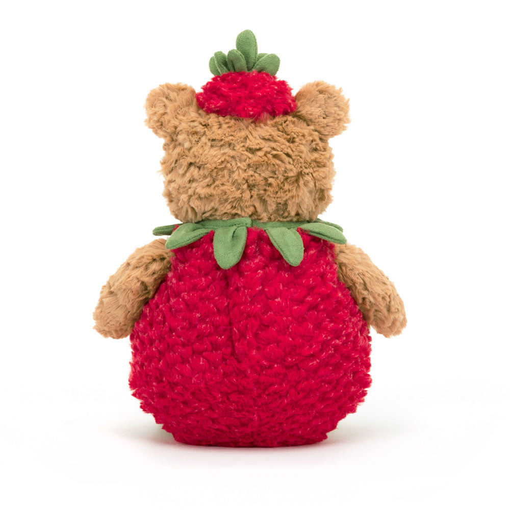 Bartholomew Bear Strawberry Outfit - Jellycat