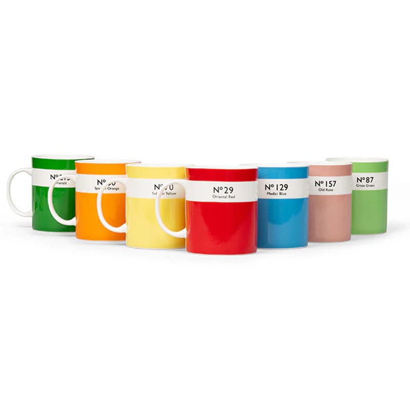 British Colour Standard Mug - Oriental Red