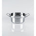 Back/Up Polished Steel 26cm Casserole Dish with Lid - des. Rodolfo Dordoni for KnIndustrie