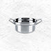 Back/Up Polished Steel 26cm Casserole Dish with Lid - des. Rodolfo Dordoni for KnIndustrie