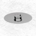 Back/Up lid / Cake Stand - 34cm - des. Rodolfo Dordoni for KnIndustrie
