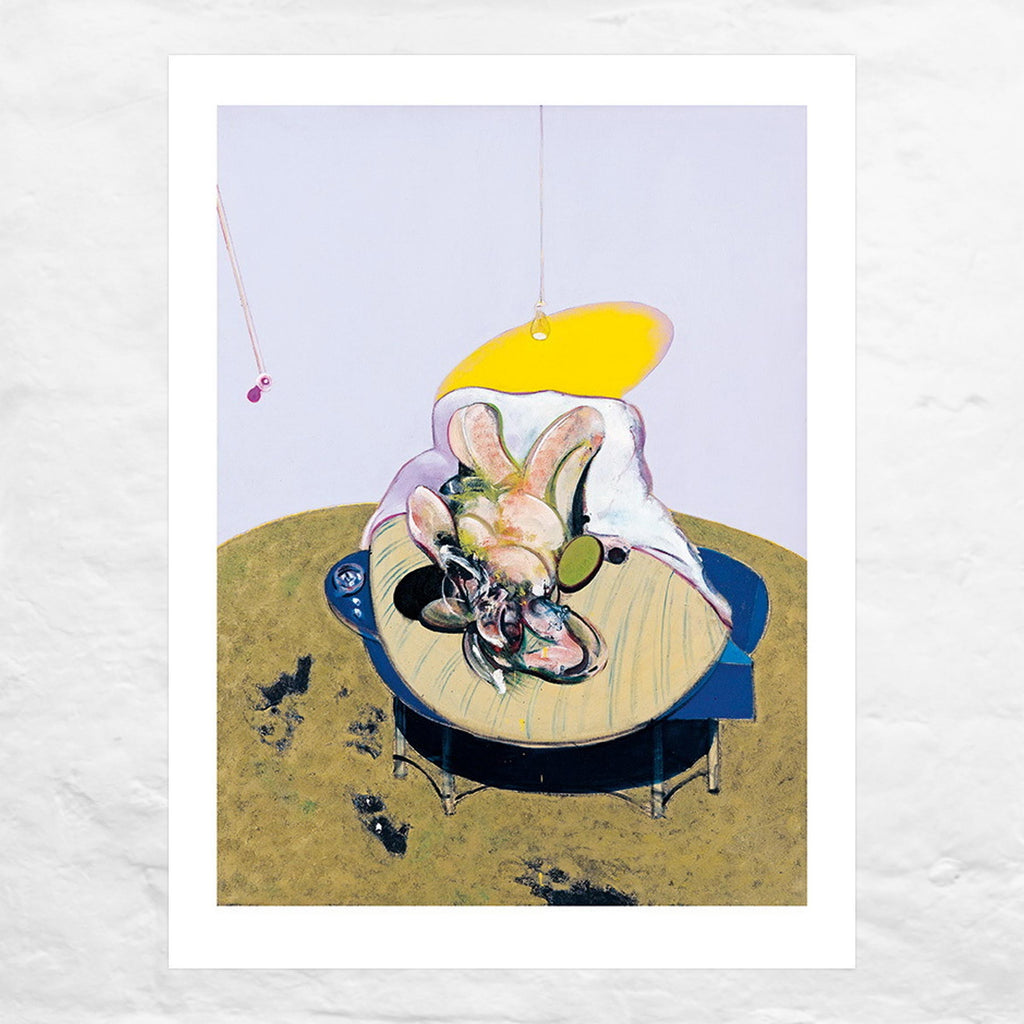 Lying Figure, 1969 print by Francis Bacon - limited edition of 1000 copies
