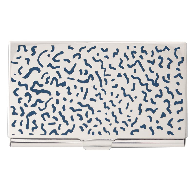 "Bacterio" Etched Card Case, des. Ettore Sottsass - produced by ACME