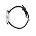 Bankers watch des. Arne Jacobsen - 40mm - grey dial / black strap