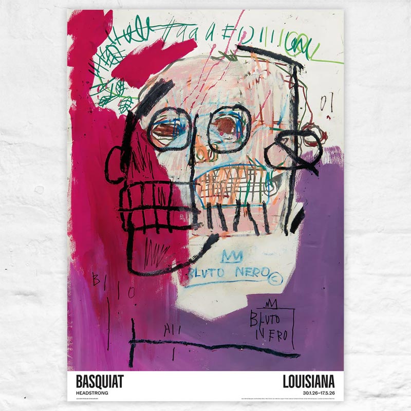 Untitled (Bluto Nero) 1982 poster by Jean-Michel Basquiat