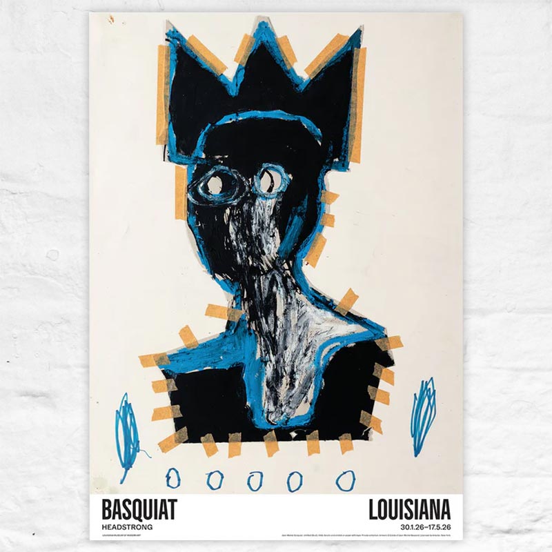Untitled (Bust) 1984 poster by Jean-Michel Basquiat