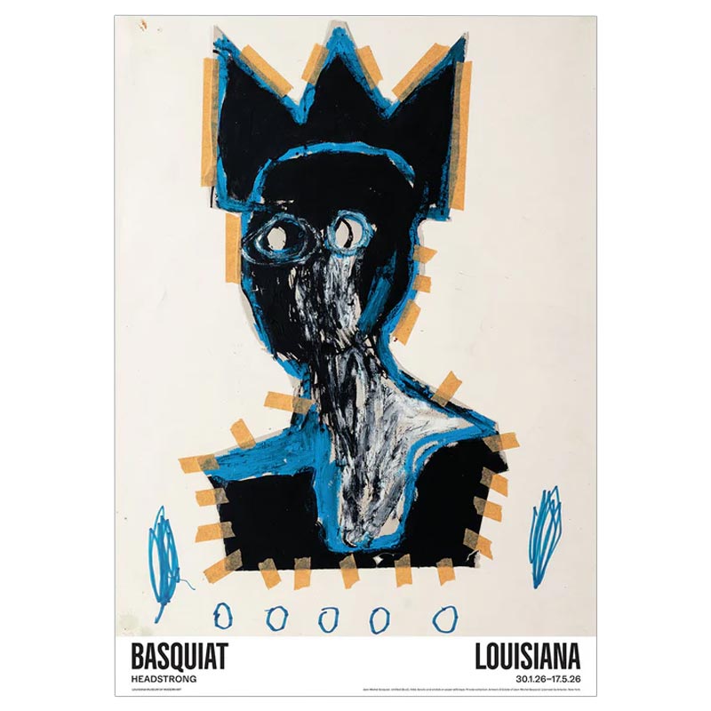 Untitled (Bust) 1984 poster by Jean-Michel Basquiat