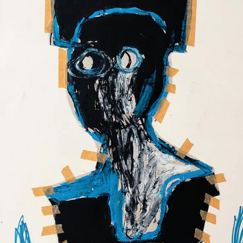 Untitled (Bust) 1984 poster by Jean-Michel Basquiat