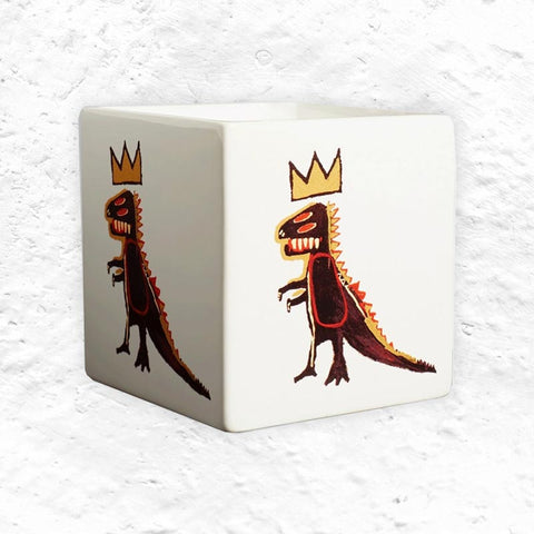 Jean-Michel Basquiat 'Gold Dragon' candle
