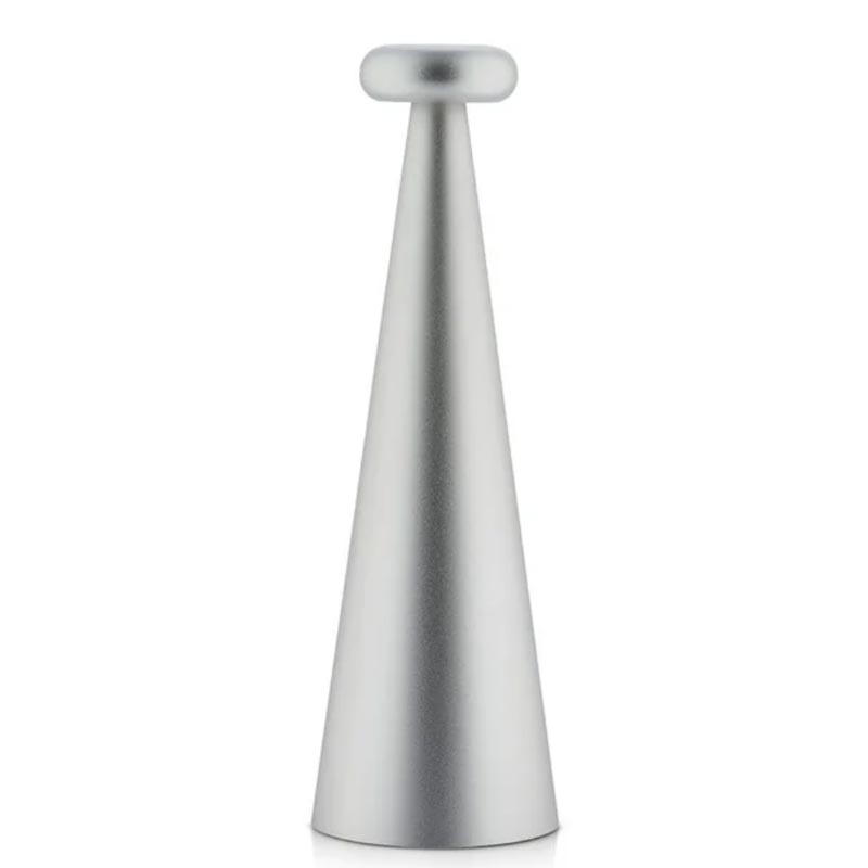 Bedin Rechargeable Table Lamp - Grey - des. Alessandro Stabile for Alessi