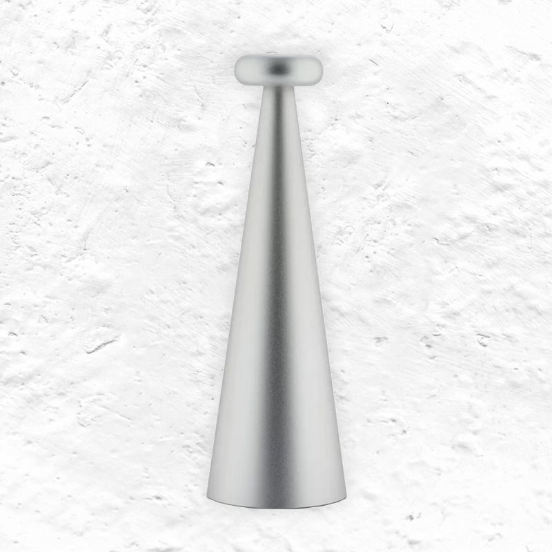 Bedin Rechargeable Table Lamp - Grey - des. Alessandro Stabile for Alessi