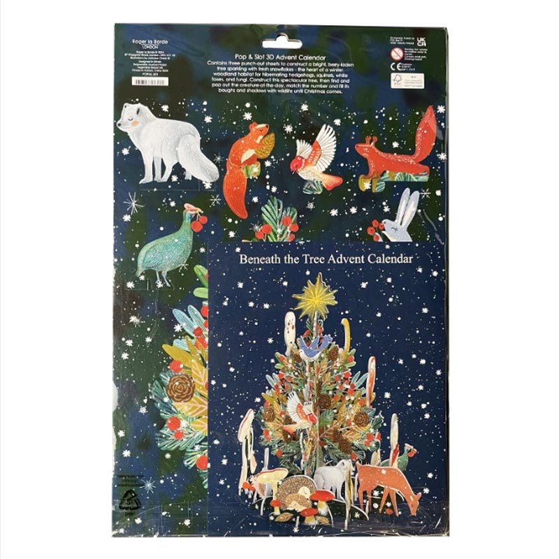 Roger la Borde Beneath the Tree Pop and Slot Advent Calendar