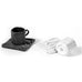 Bent Espresso Cup & Saucer - Black - des. Marek Cecula, Polskie Fabryki Porcelany – Ćmielów Design Studio