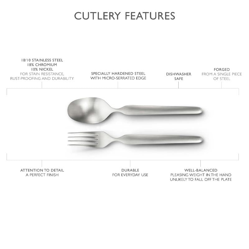 Bergen Satin Cutlery 3 piece Serving Set - by Robert Welch