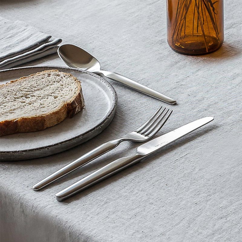 Bergen Satin Cutlery - 42 piece set / 6 settings - by Robert Welch