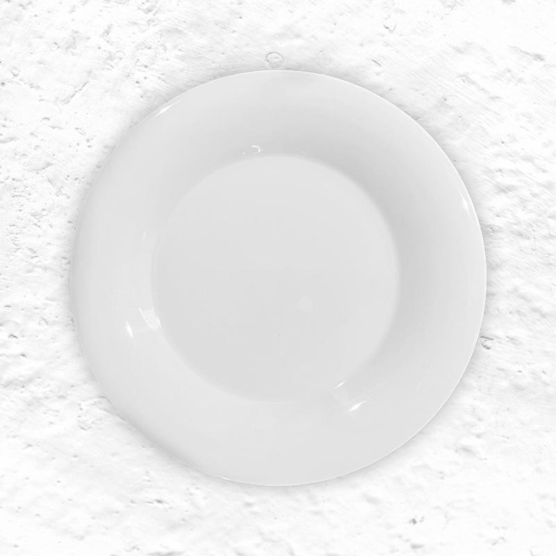 Berlin Dessert Plate - 22cm - des. Enzo Mari, 1996 for KPM Berlin