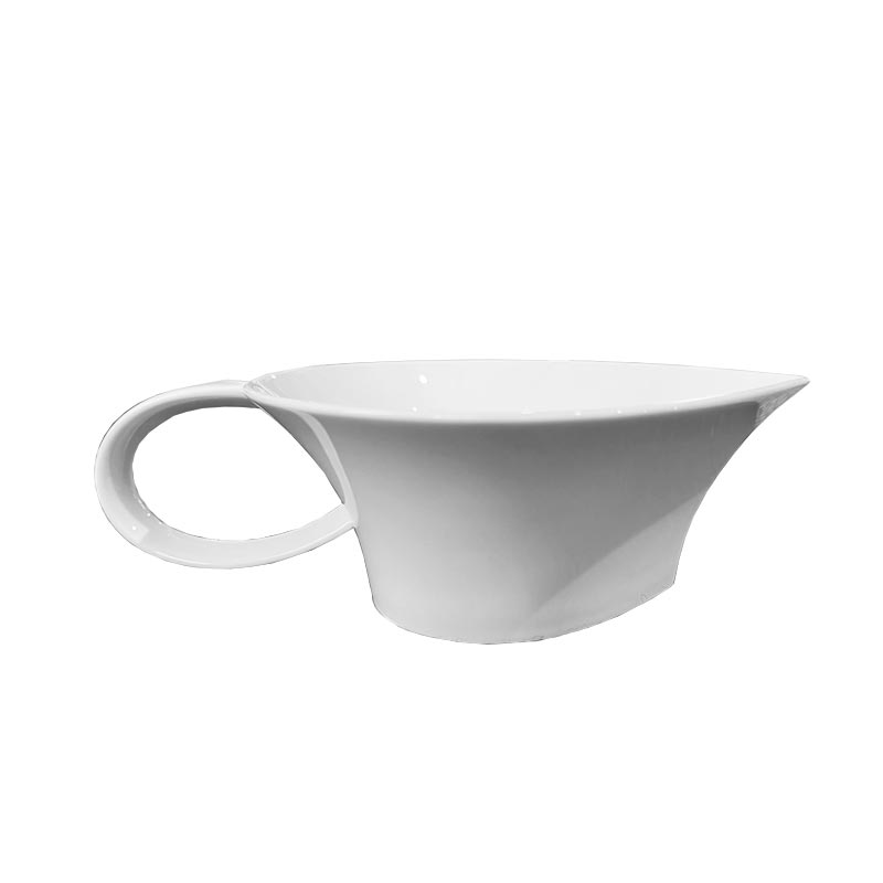 Berlin Sauce Boat des. Enzo Mari, 1996 for KPM Berlin