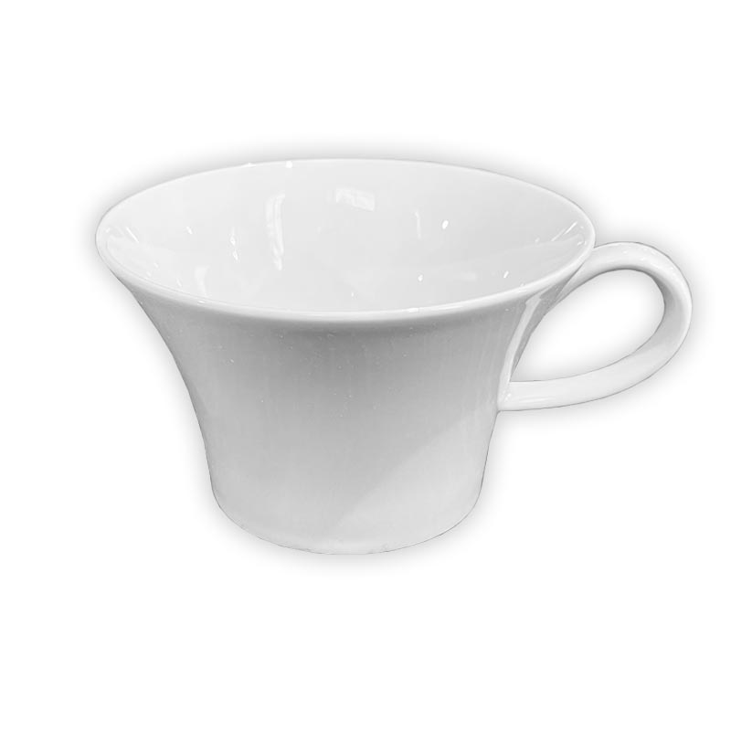 Berlin Tea Cup & Saucer des. Enzo Mari, 1996 for KPM Berlin