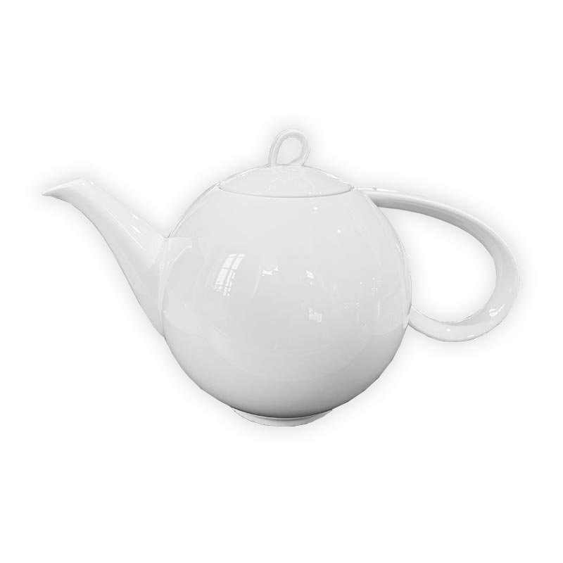 Berlin Teapot - Large - des. Enzo Mari, 1996 for KPM Berlin