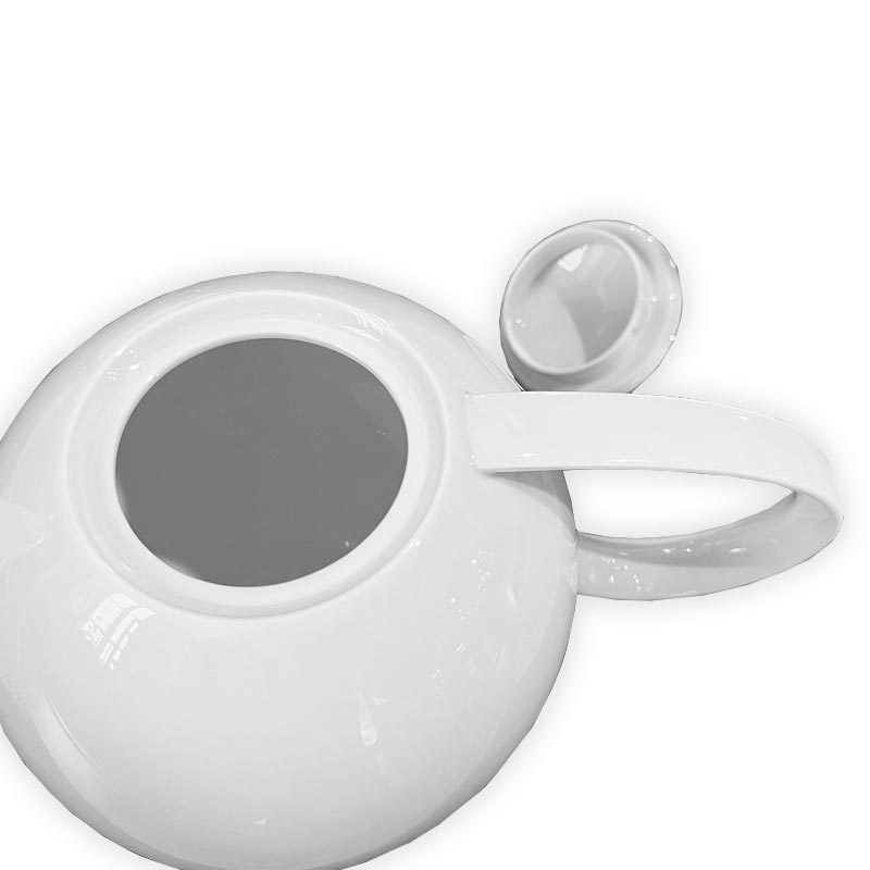 Berlin Teapot - Large - des. Enzo Mari, 1996 for KPM Berlin