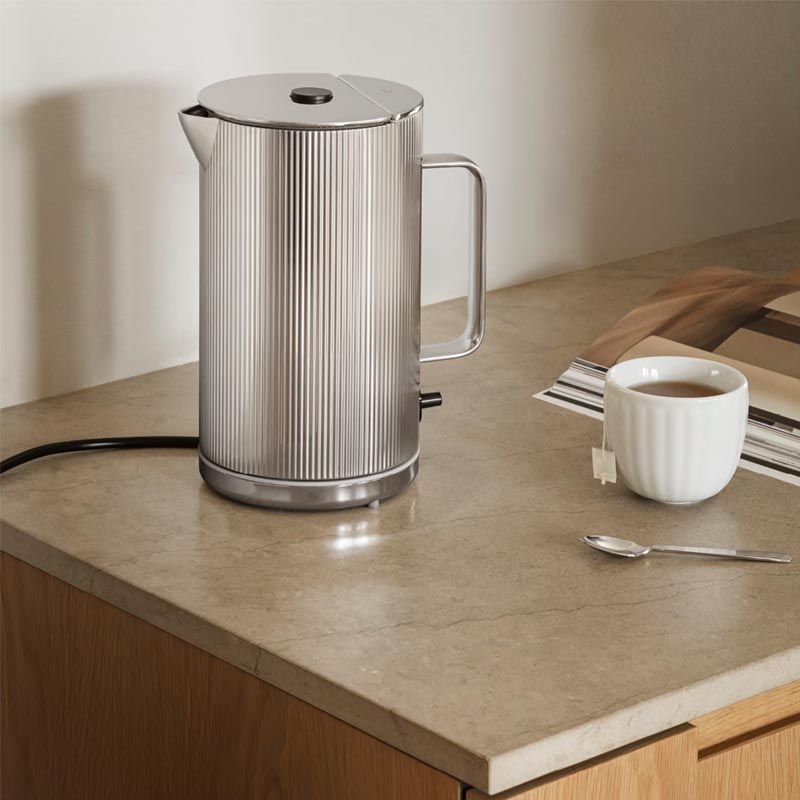 Bernadotte Electric Kettle, design inspired by Sigvard Bernadotte, by Georg Jensen
